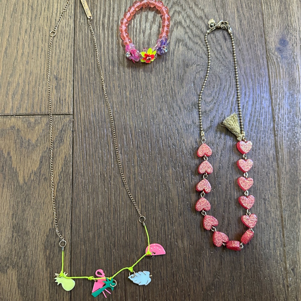 Crewcuts Colorful Kids Necklace and Bracelet Set